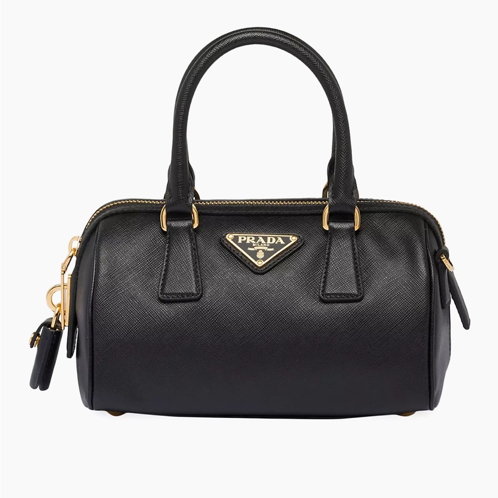 Prada Saffiano Leather Top Handle Bag
